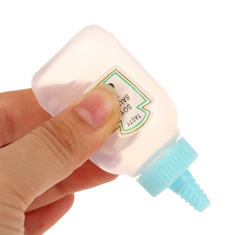 Herb Keeper Container - 4 ชิ้น/เซ็ต ขวดซอสขนาดเล็ก ขวดซอสมะเขือเทศ น้ำผึ้ง น้ำสลัด