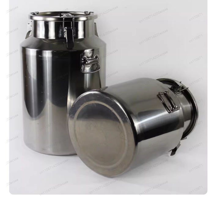 Food Storage Drums - ถังสแตนเลส 304 ขนาด 50 ปอนด์ –