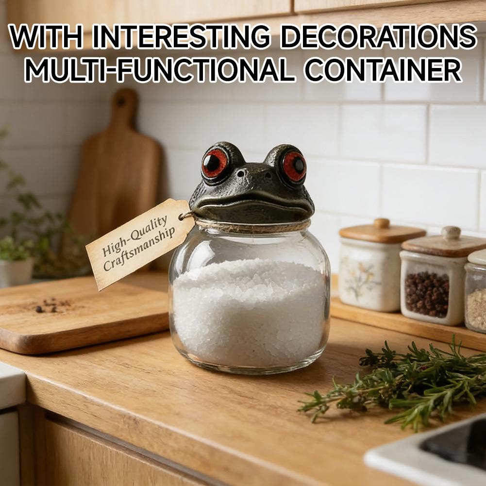 ขวดโหลสมุนไพรรูปกบทำมือพร้อมฝา - Herb Keeper Container บทวิจารณ์และราคา