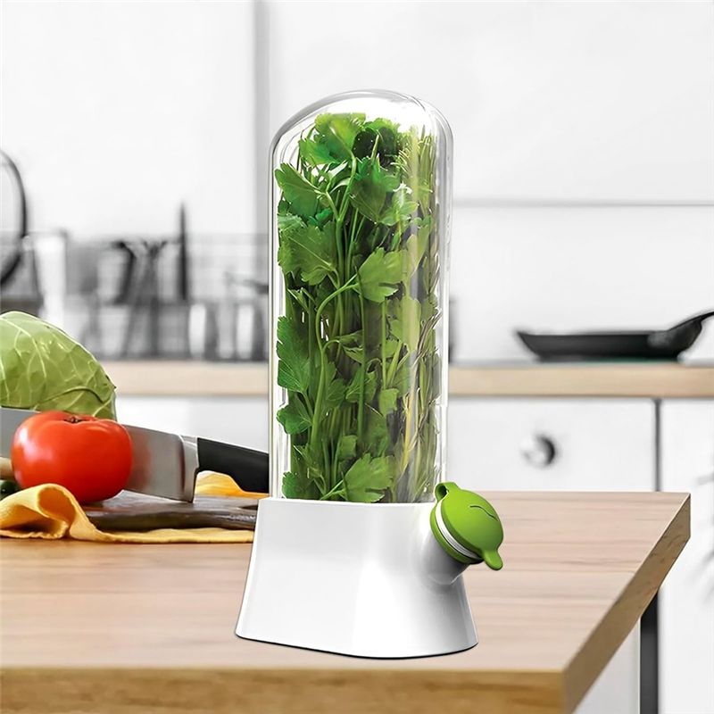 A23E-กล่องเก็บสมุนไพรสดสำหรับต - Herb Keeper Container บทวิจารณ์และราคา