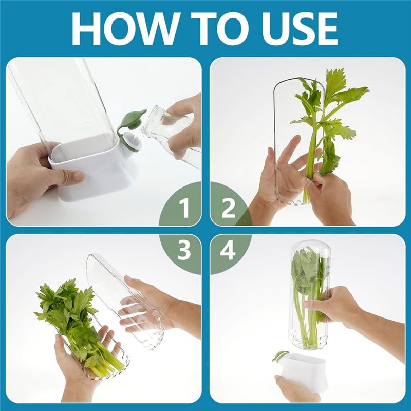 A23E-กล่องเก็บสมุนไพรสดสำหรับต - Herb Keeper Container บทวิจารณ์และราคา
