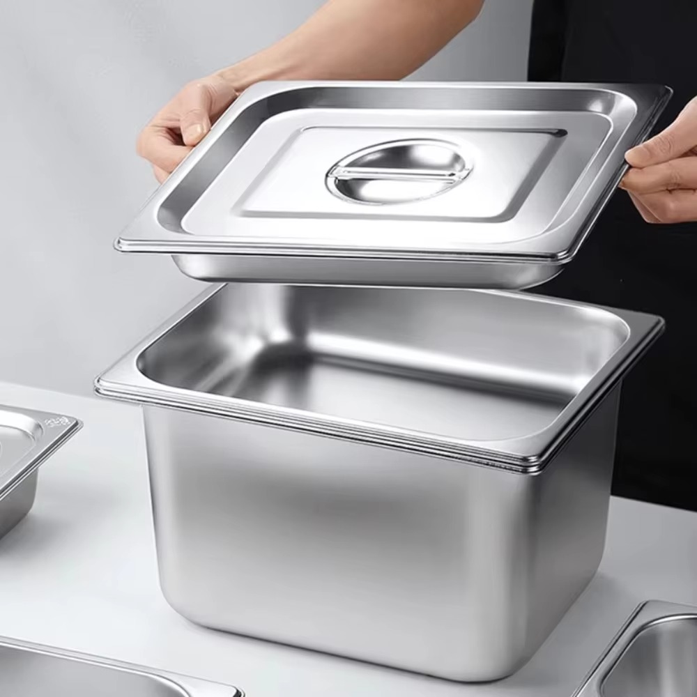 สแตนเลสโรงอาหารอ่างล้างหน้าสี่ - Food Storage And Preparation บทวิจารณ์และราคา