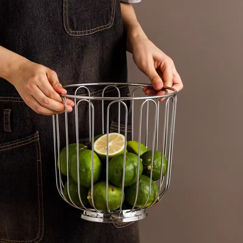 ตะกร้าผลไม้สไตล์มินิมอล 304 สแ - Food Storage For Restaurant บทวิจารณ์และราคา