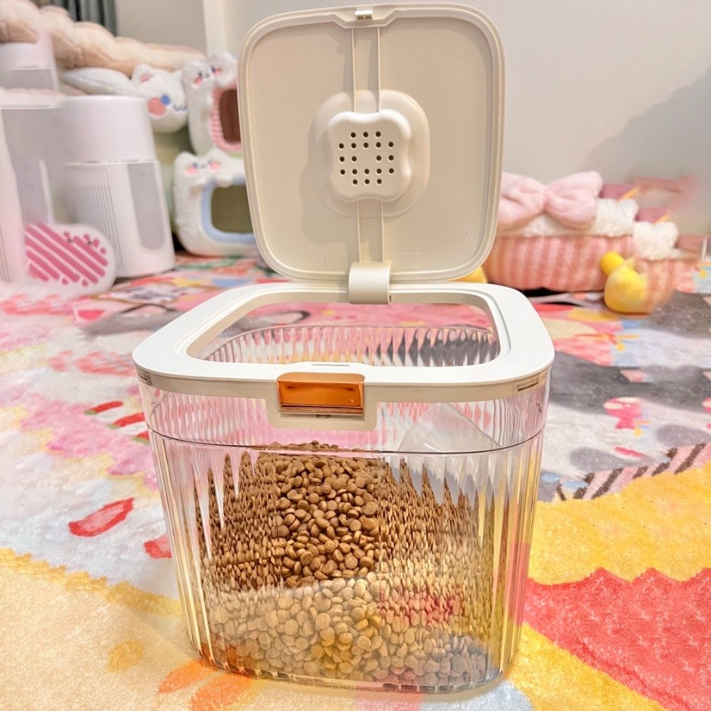 กล่องเก็บอาหารสัตว์เลี้ยงแบบฝา - Food Storage Large บทวิจารณ์และราคา
