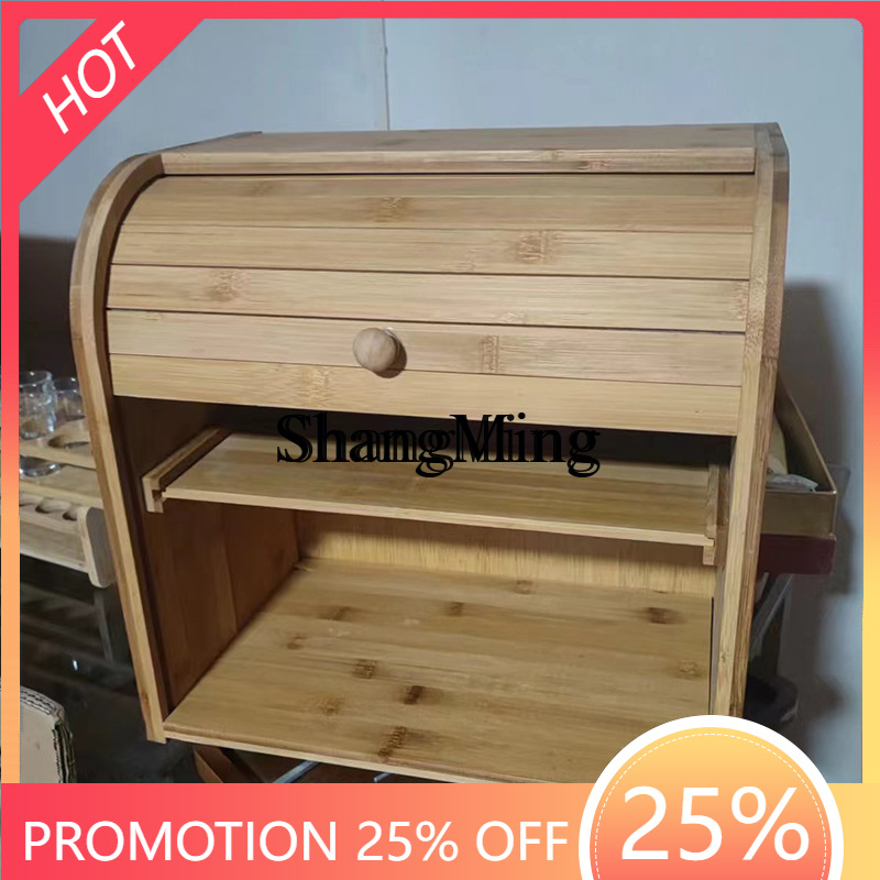 กล่องเก็บขนมปังไม้ไผ่สำหรับใช้ - Food Storage Rack For Kitchen บทวิจารณ์และราคา