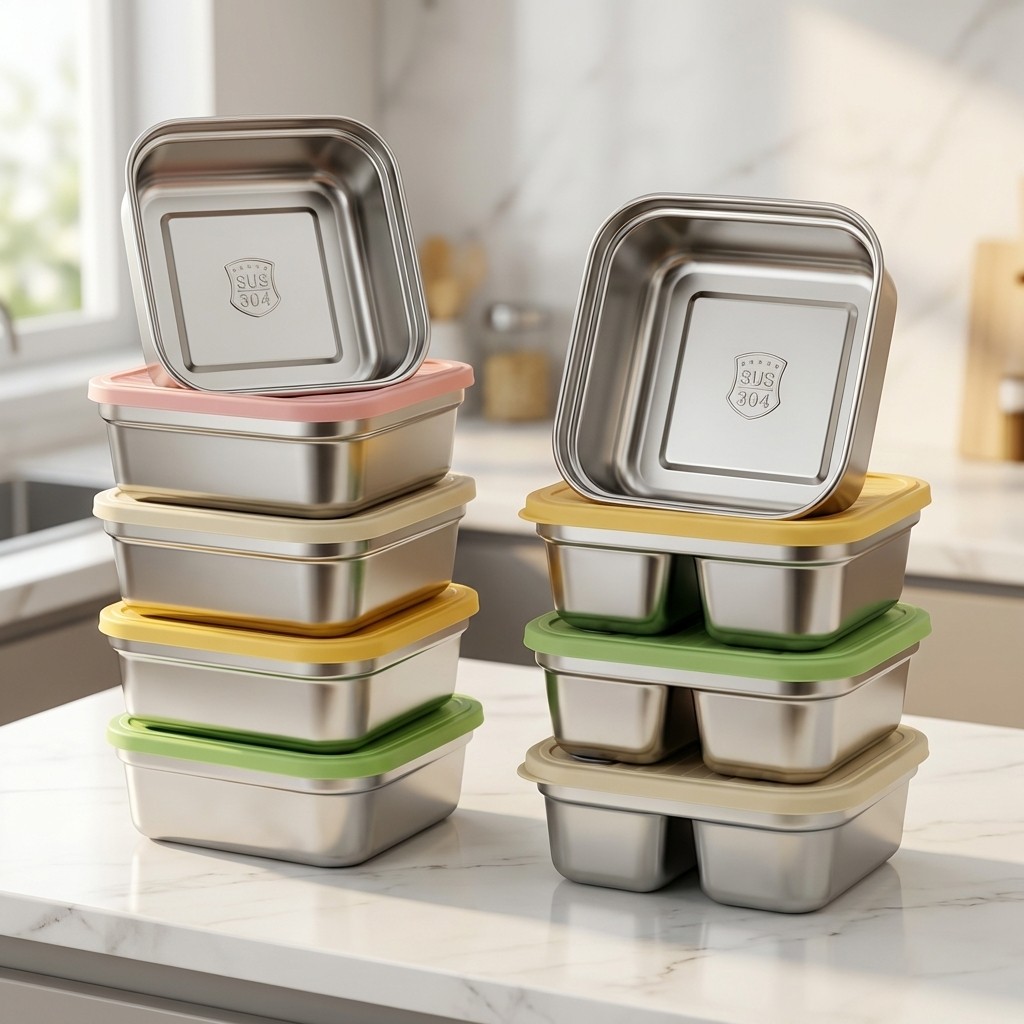ภาชนะเก็บผักผลไม้แบบวางซ้อนกัน - Food Storage Large บทวิจารณ์และราคา