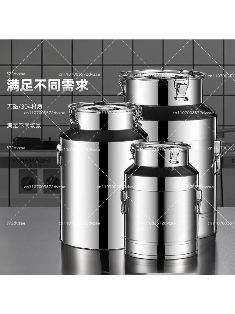 ถังนมสแตนเลส 304 ปิดผนึกอย่างด - Food Storage Drums บทวิจารณ์และราคา
