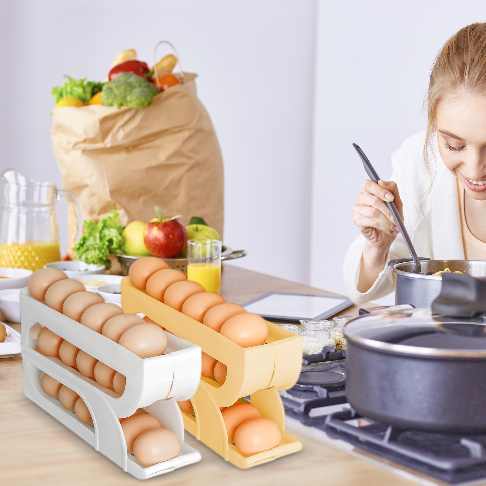 ที่วางไข่อัตโนมัติ ชั้นวางไข่ส - Food Storage Rack For Kitchen บทวิจารณ์และราคา
