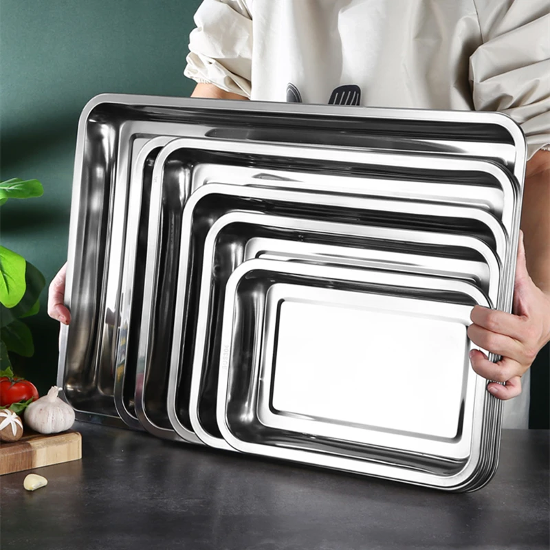 สแตนเลสบาร์บีคิวชาเก็บถาดเสิร์ - Food Storage For Restaurant บทวิจารณ์และราคา