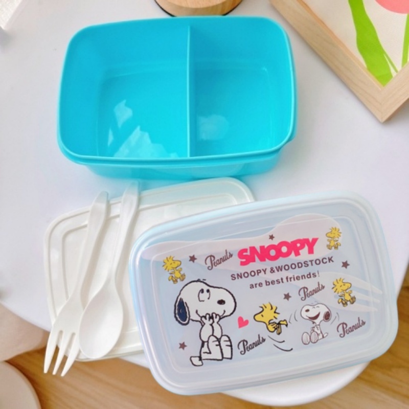 กล่องอาหารกลางวันคาวาอี้ลายสนู - Food Storage With Scoop บทวิจารณ์และราคา