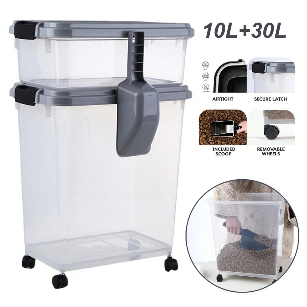 ภาชนะเก็บอาหาร, ชุด 30 ปอนด์ 1 - Food Storage With Scoop บทวิจารณ์และราคา