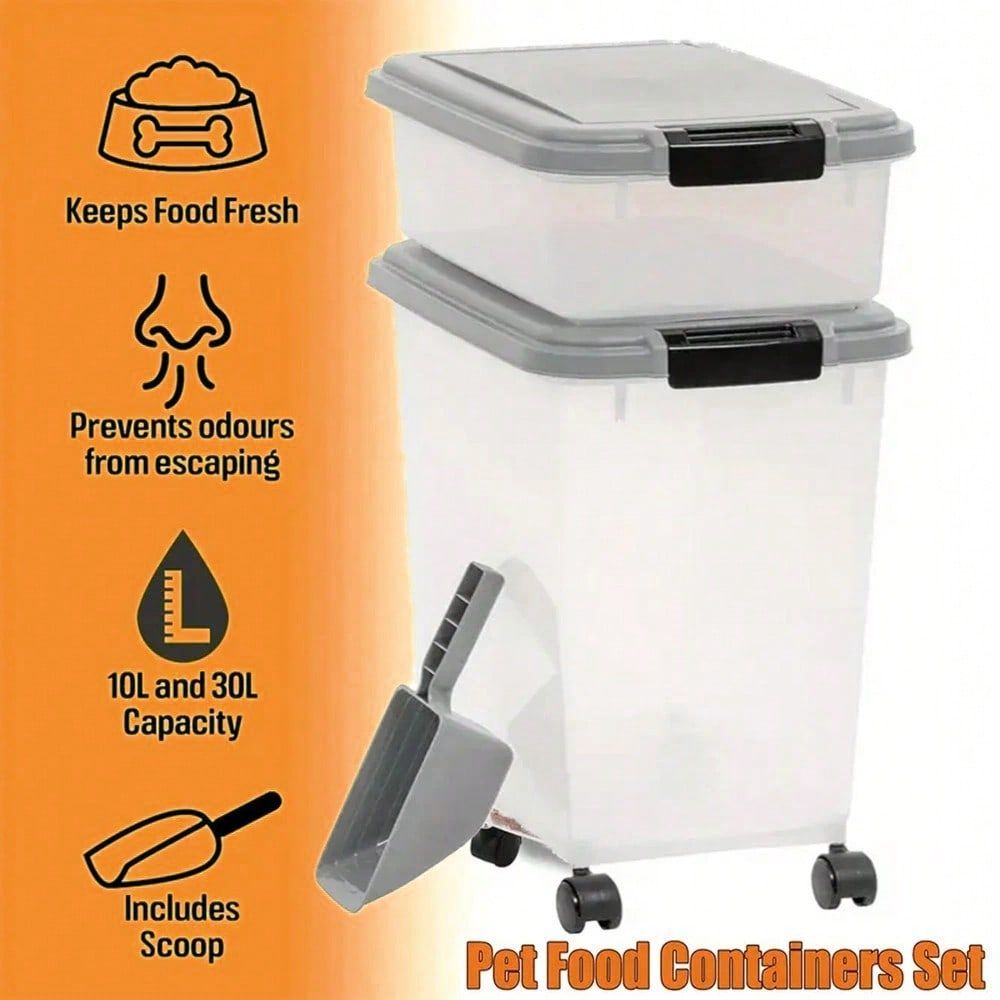 ภาชนะเก็บอาหาร, ชุด 30 ปอนด์ 1 - Food Storage With Scoop บทวิจารณ์และราคา