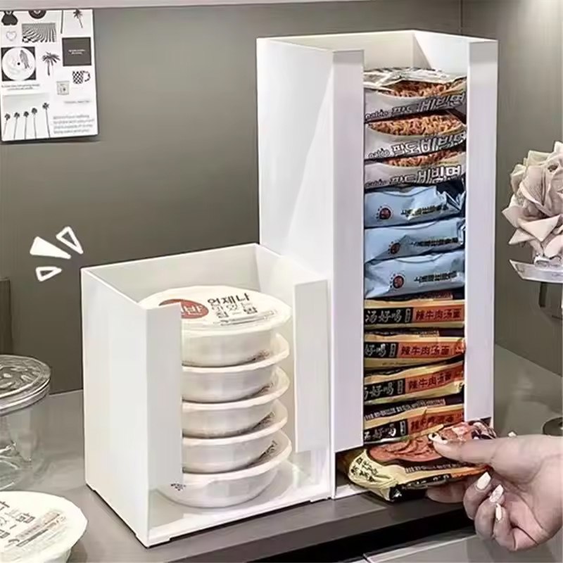 กล่องเก็บบะหมี่กึ่งสำเร็จรูปอเ - Food Storage Rack For Kitchen บทวิจารณ์และราคา