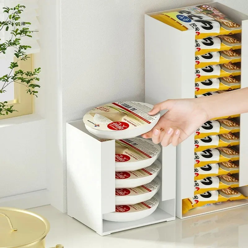 กล่องเก็บบะหมี่กึ่งสำเร็จรูปอเ - Food Storage Rack For Kitchen บทวิจารณ์และราคา