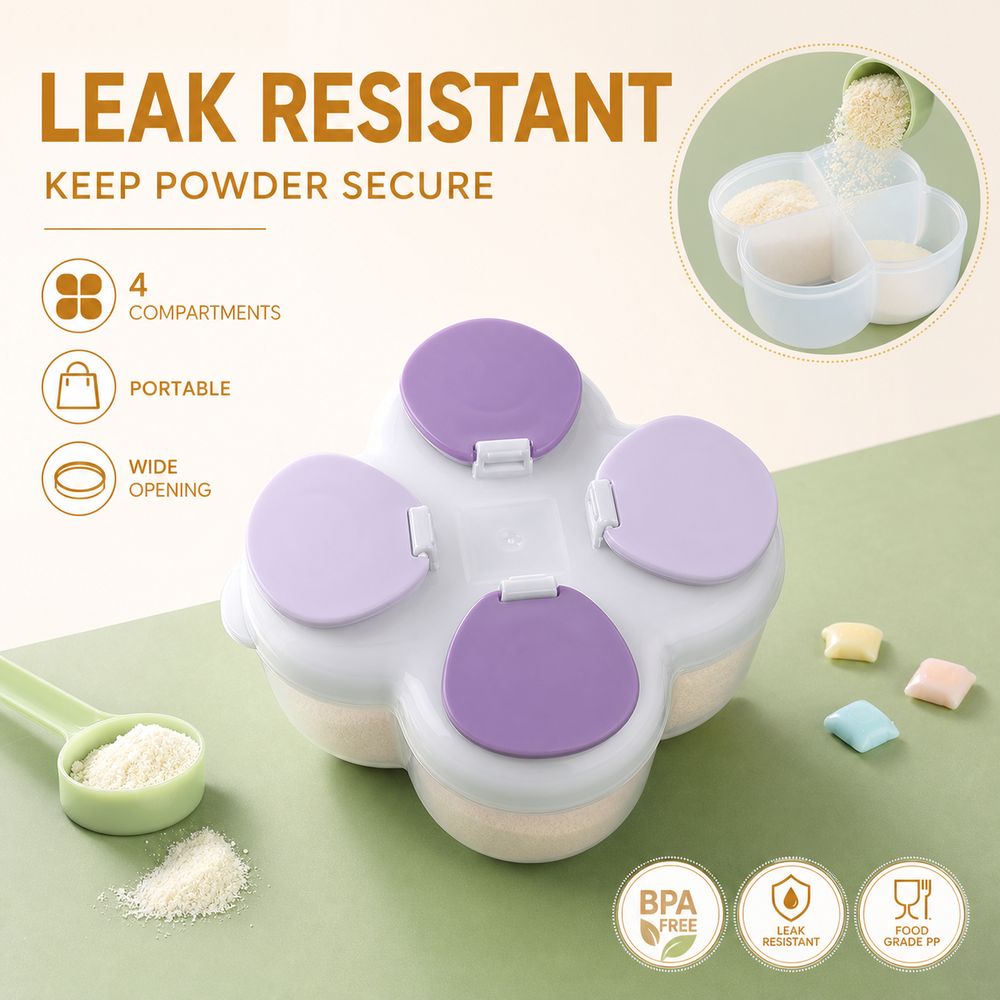 กล่องแบ่งส่วนสำหรับใส่ผงสูตรนม - Food Storage For Baby บทวิจารณ์และราคา