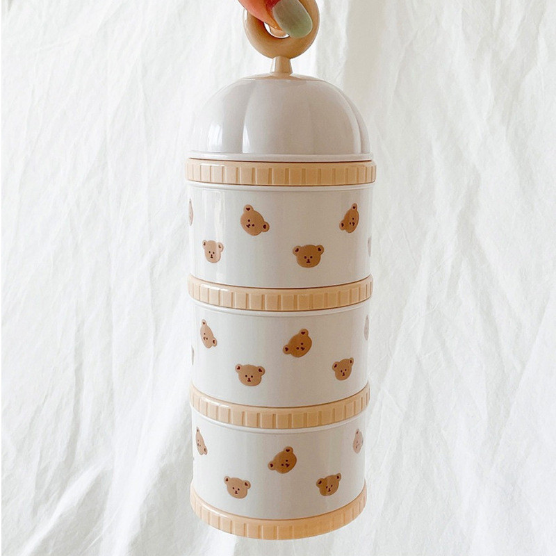 หมีน่ารักกล่องนมผงอุปกรณ์เสริม - Food Storage For Baby บทวิจารณ์และราคา