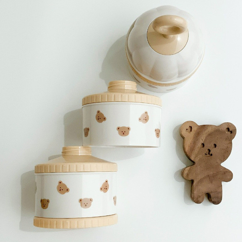 หมีน่ารักกล่องนมผงอุปกรณ์เสริม - Food Storage For Baby บทวิจารณ์และราคา