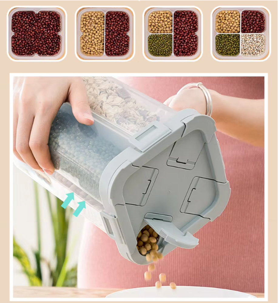 ภาชนะเก็บอาหาร, บะหมี่, ข้าว,  - Food Storage Drums บทวิจารณ์และราคา