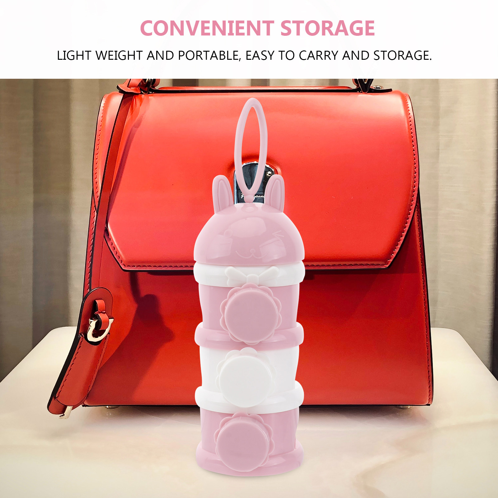 กล่องใส่นมผงสำหรับเด็ก 3 ชั้น  - Food Storage For Baby บทวิจารณ์และราคา