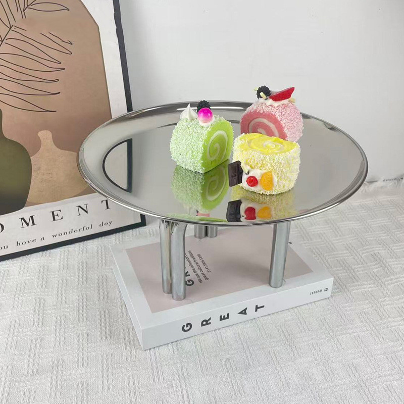 ถาดสแตนเลสแบบสามขา, ถาดโลหะ, ถ - Food Storage Rack For Kitchen บทวิจารณ์และราคา