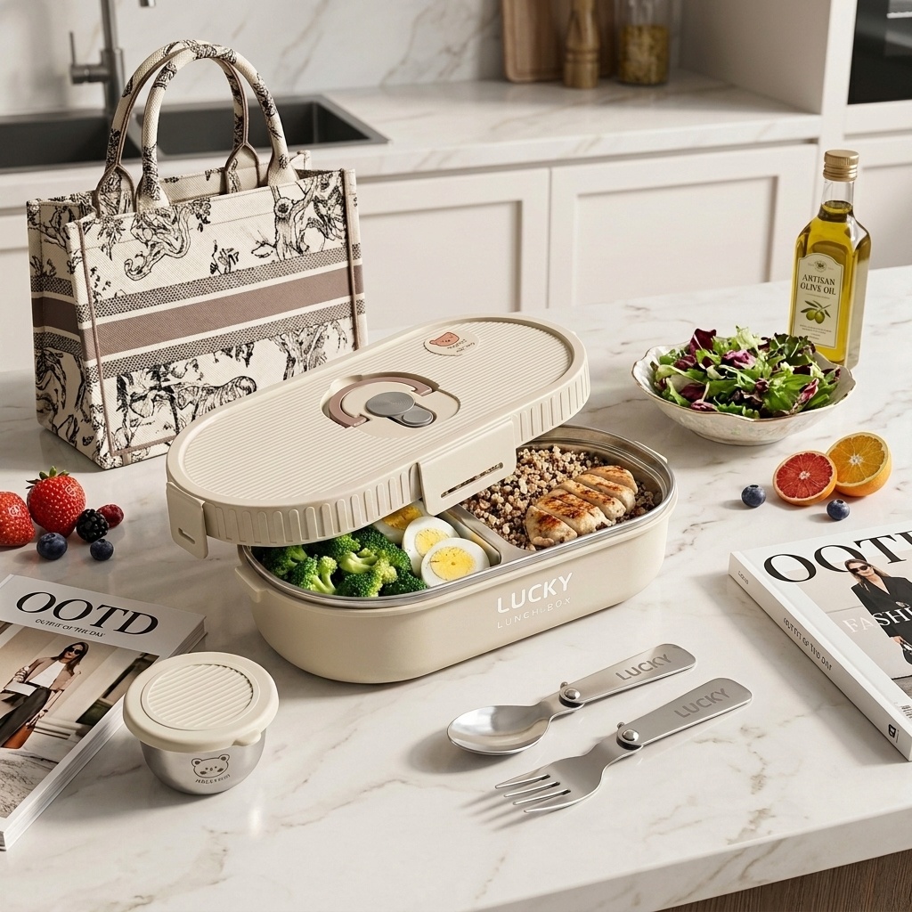 ชุดกล่องอาหารกลางวันสแตนเลส 30 - Food Storage With Scoop บทวิจารณ์และราคา