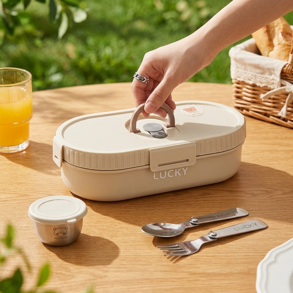 ชุดกล่องอาหารกลางวันสแตนเลส 30 - Food Storage With Scoop บทวิจารณ์และราคา