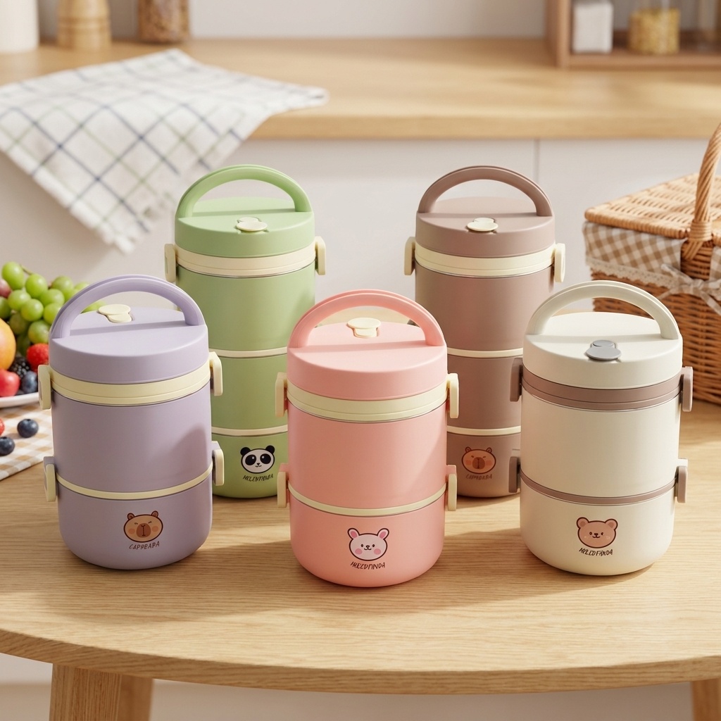 กล่องอาหารกลางวันสแตนเลส 304 ก - Food Storage With Scoop บทวิจารณ์และราคา