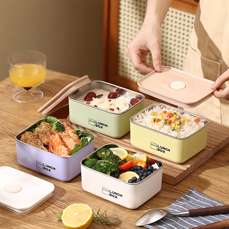 ชุดกล่องเก็บอาหารสแตนเลสป้องกั - Food Storage Box Stainless Steel บทวิจารณ์และราคา