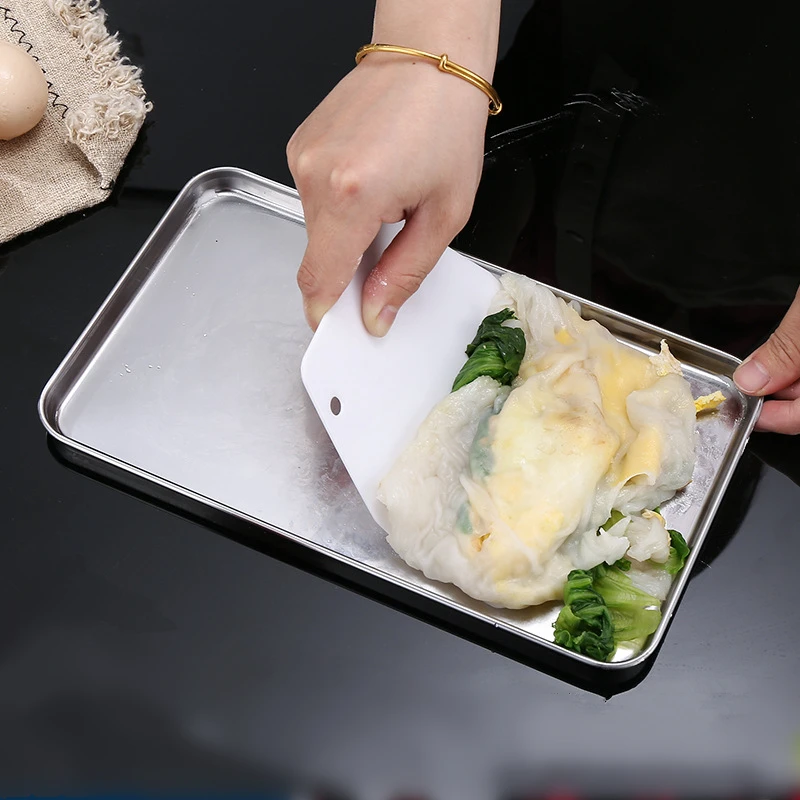 ถาดสแตนเลสทรงสี่เหลี่ยมสำหรับเ - Food Storage For Restaurant บทวิจารณ์และราคา