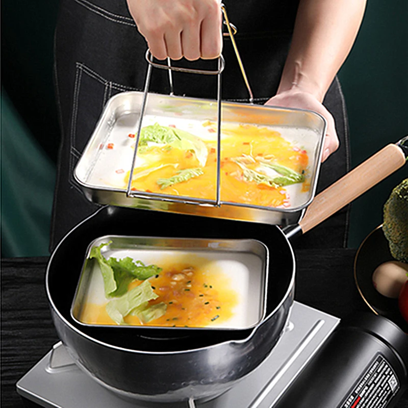 ถาดเสิร์ฟอาหารสแตนเลสทรงสี่เหล - Food Storage For Restaurant บทวิจารณ์และราคา