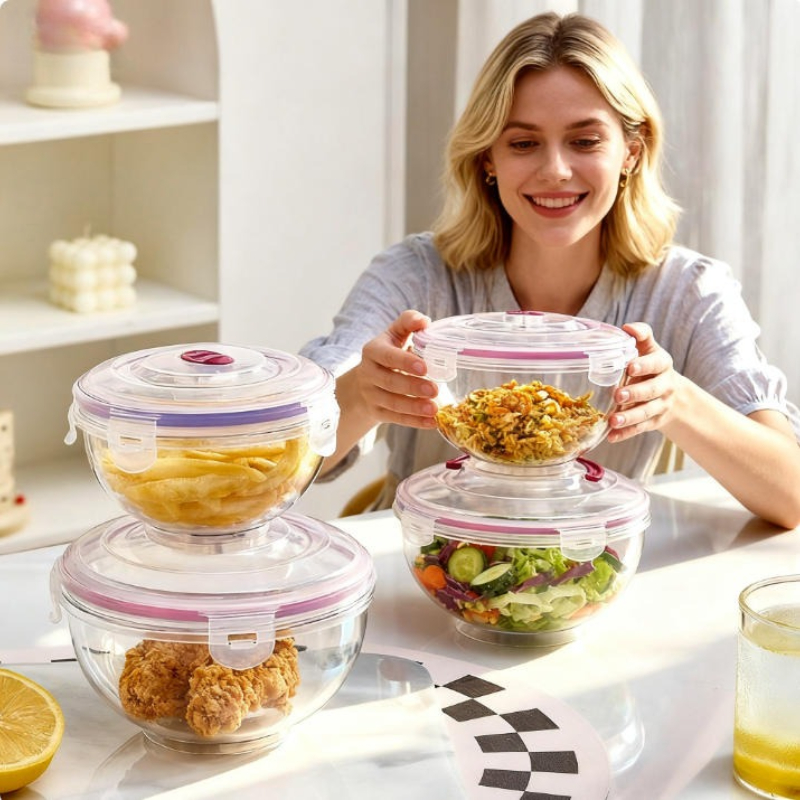 กล่องเก็บอาหารแบบปิดผนึกคุณภาพ - Food Storage And Preparation บทวิจารณ์และราคา