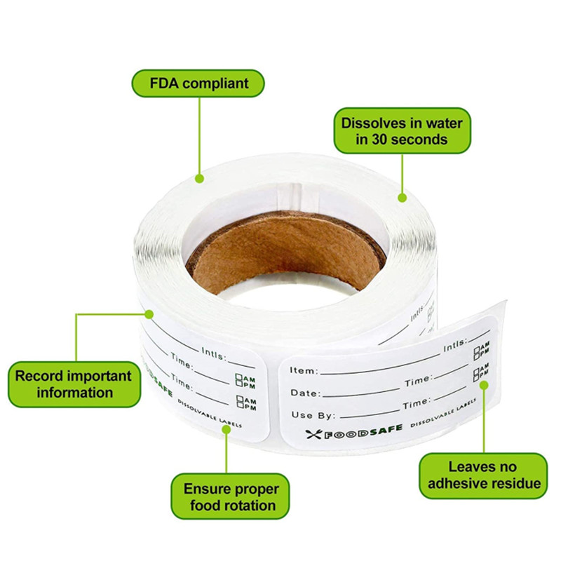 300 ชิ้น/ฉลากเก็บอาหารกาวที่ถอ - Food Storage For Restaurant บทวิจารณ์และราคา