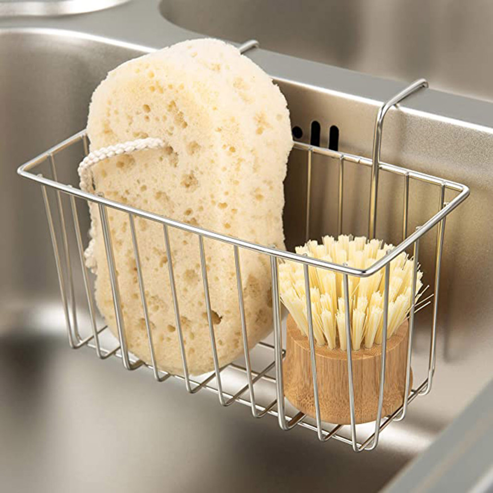 ตะกร้าใส่ฟองน้ำล้างจาน ตะกร้าก - Food Storage For Restaurant บทวิจารณ์และราคา