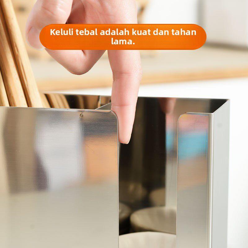 กล่องเก็บตะเกียบและช้อนสแตนเลส - Food Storage For Restaurant บทวิจารณ์และราคา
