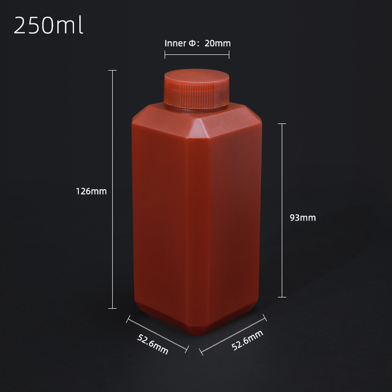 10PCS 250ML HDPE ขวดปากแคบกล่อ - Food Storage Drums บทวิจารณ์และราคา