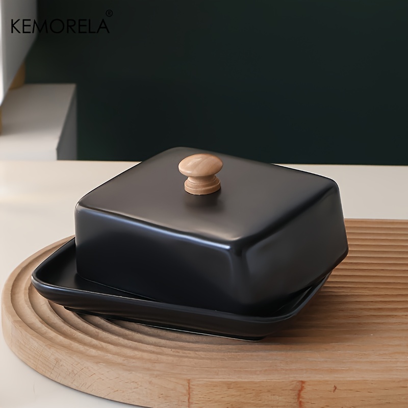 กล่องใส่เนยเซรามิกพร้อมฝาปิด ท - Food Storage For Restaurant บทวิจารณ์และราคา
