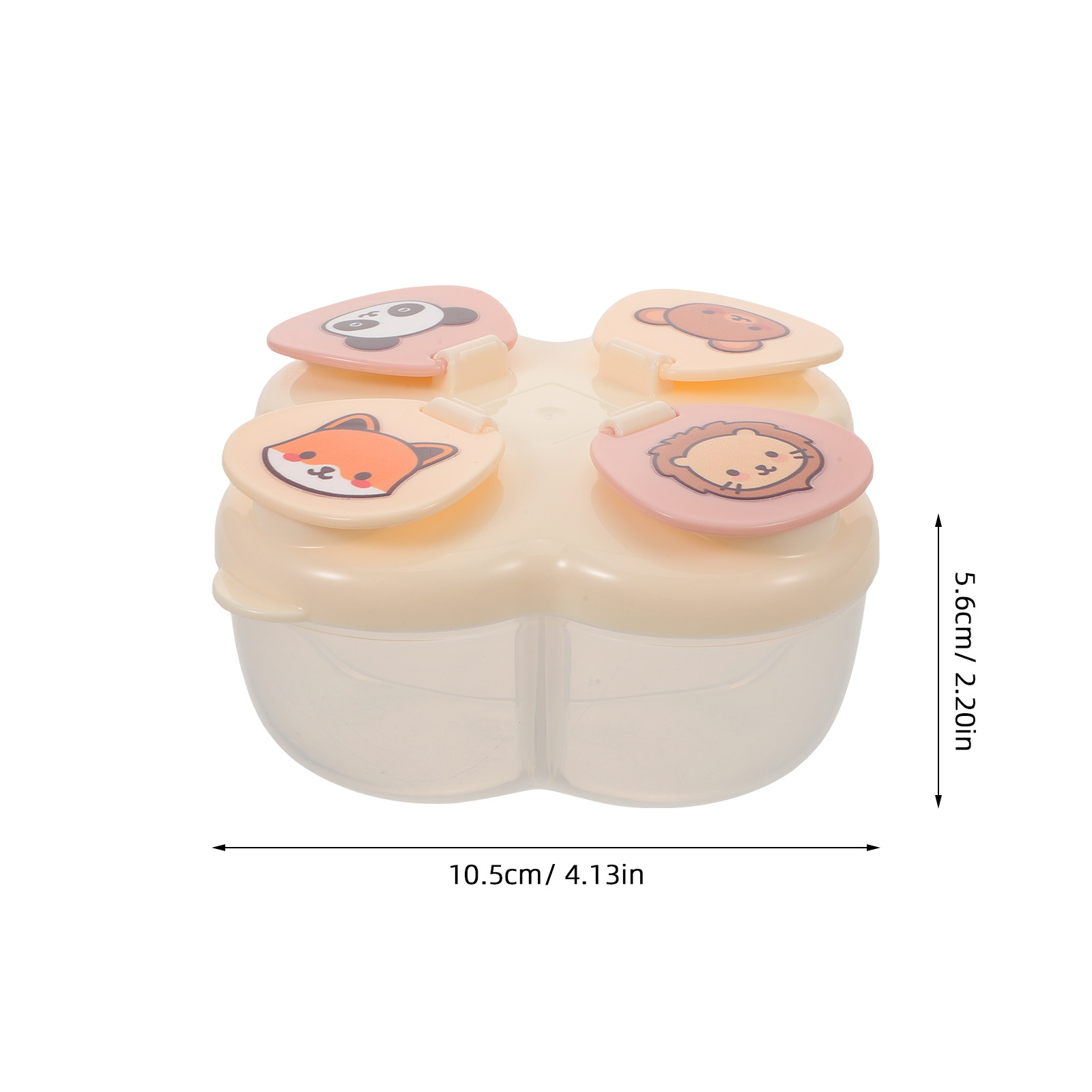 กล่องใส่นมผงแบบพกพา 4 ช่อง กล่ - Food Storage For Baby บทวิจารณ์และราคา