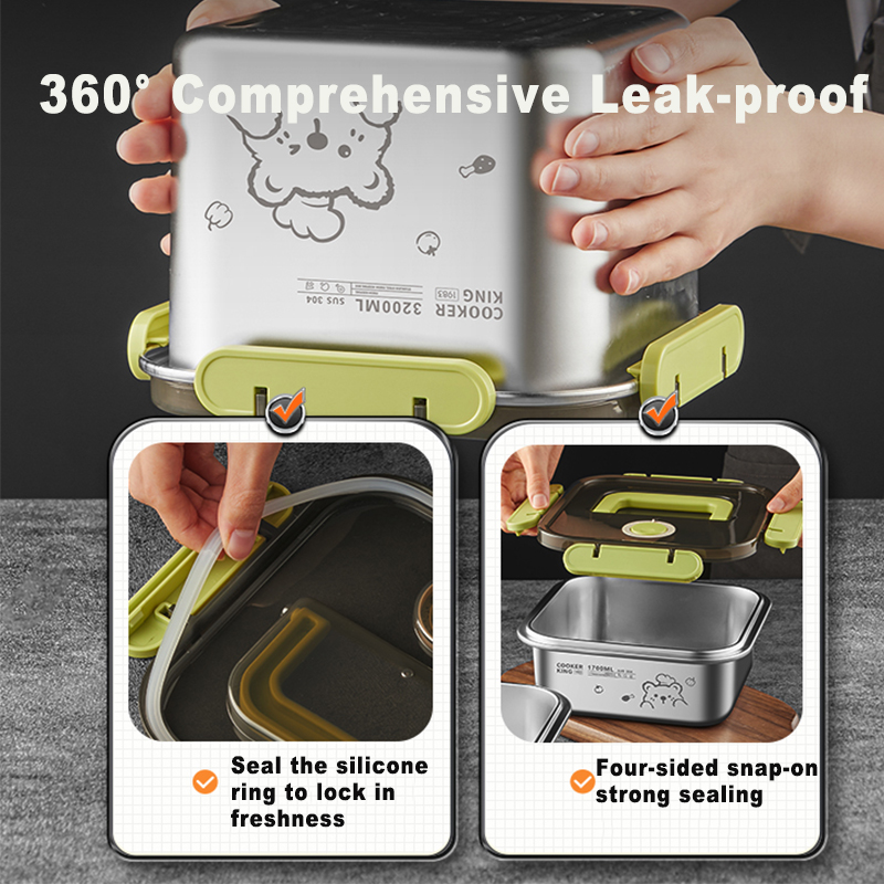 COOKER KING 420ml-6200ml ภาชนะ - Food Storage Large บทวิจารณ์และราคา