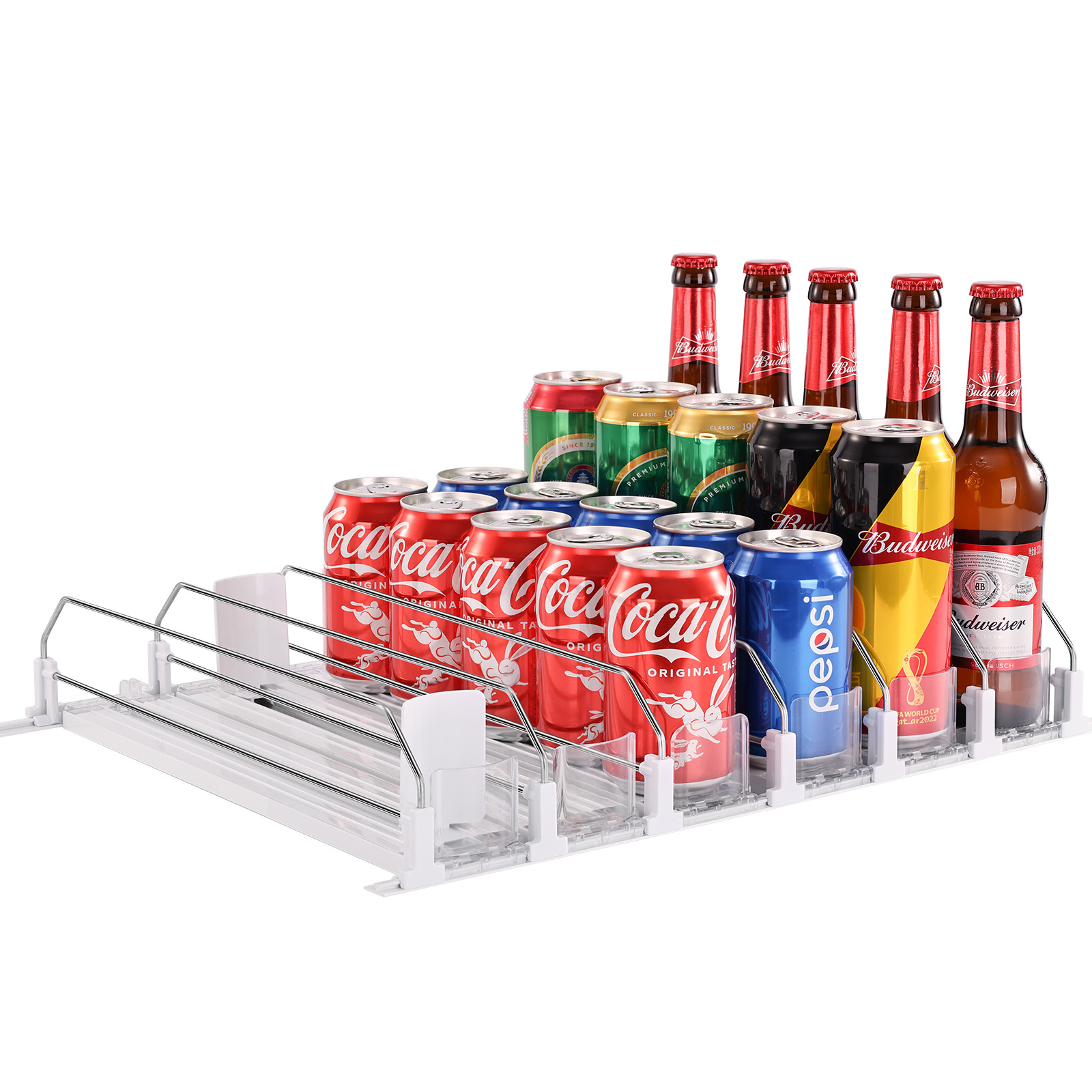 เครื่องจ่ายโซดาพร้อม Pusher Gl - Food Storage Rack For Kitchen บทวิจารณ์และราคา