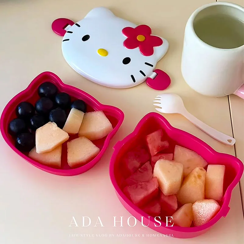 กล่องอาหารกลางวันรูปเฮลโลคิตตี - Food Storage With Scoop บทวิจารณ์และราคา