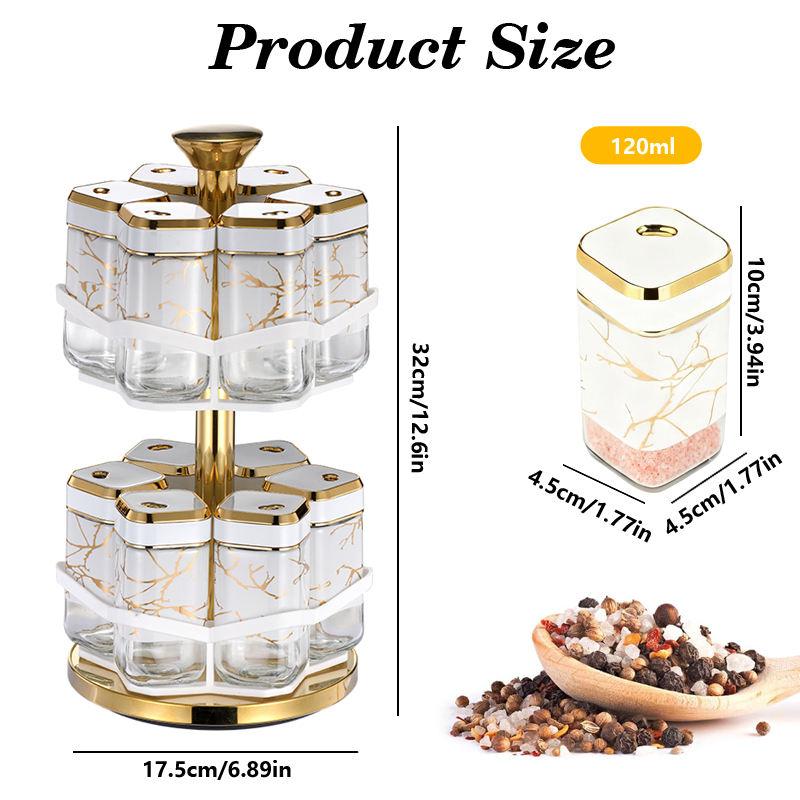 360 °   ชั้นวางเครื่องเทศแบบหม - Herb Keeper Container บทวิจารณ์และราคา