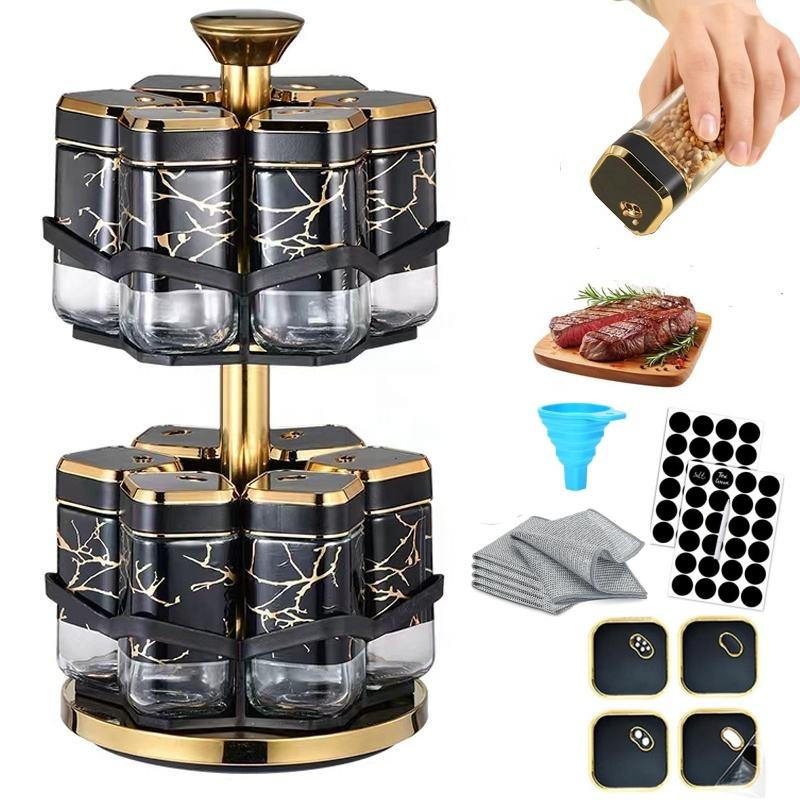 360 °   ชั้นวางเครื่องเทศแบบหม - Herb Keeper Container บทวิจารณ์และราคา