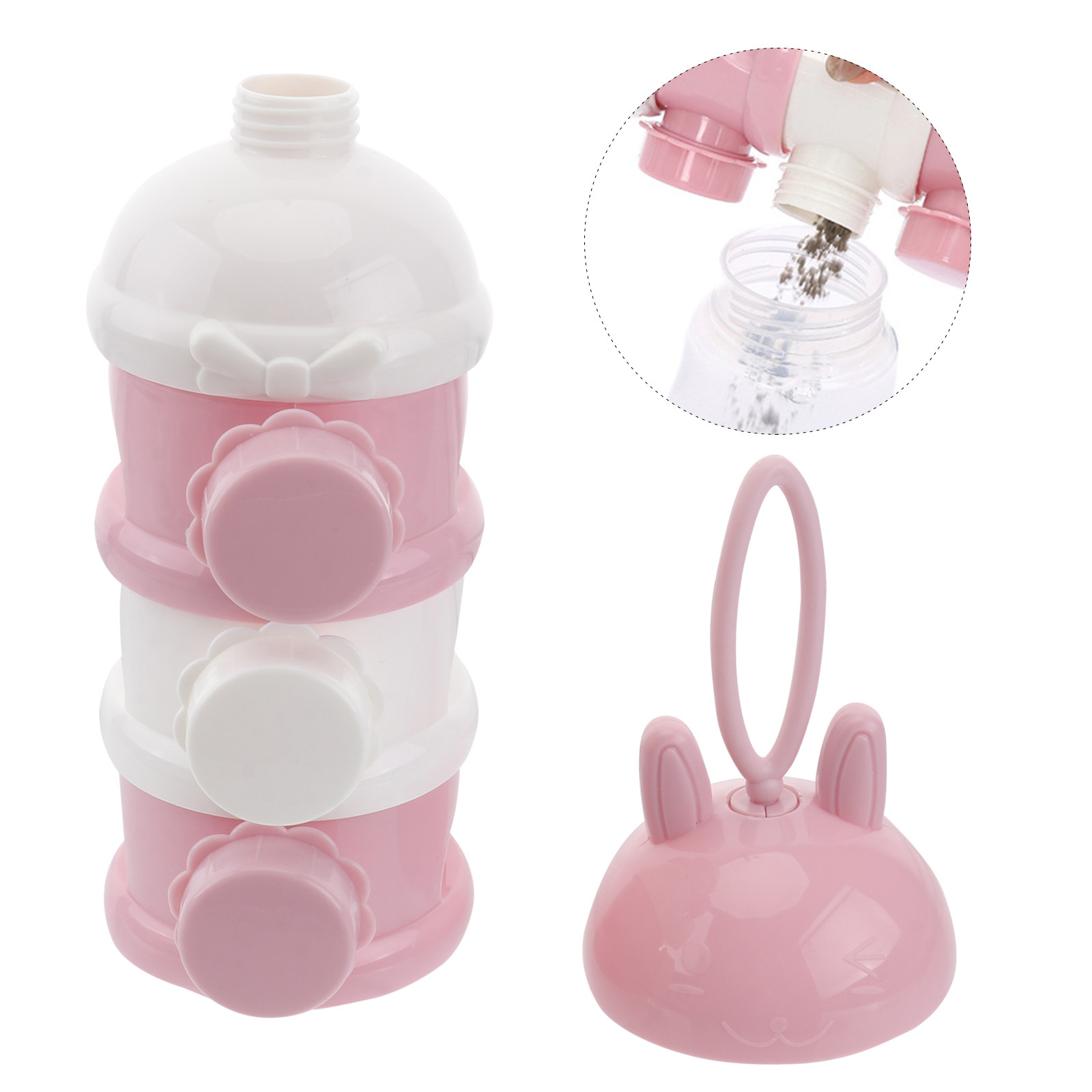 กล่องใส่นมผงสำหรับทารก 3 ชั้น  - Food Storage For Baby บทวิจารณ์และราคา
