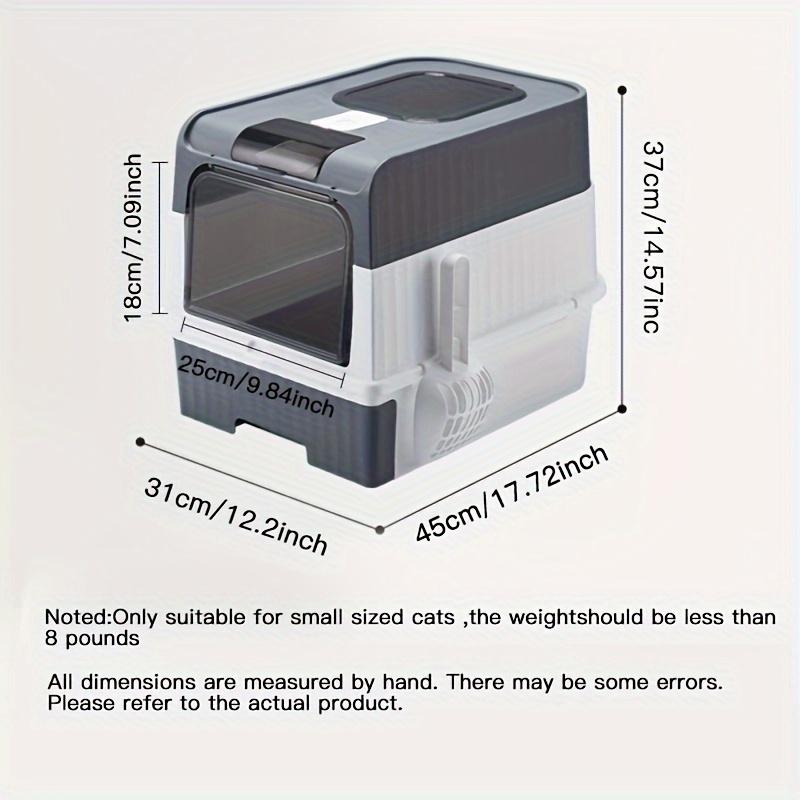 กระบะทรายแมวแบบลิ้นชักถอดได้ พ - Food Storage With Scoop บทวิจารณ์และราคา