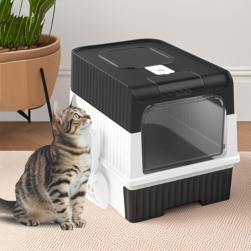 กระบะทรายแมวแบบลิ้นชักถอดได้ พ - Food Storage With Scoop บทวิจารณ์และราคา
