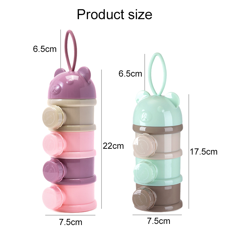 กล่องเก็บอาหารเด็กแบบพกพา 3/4  - Food Storage For Baby บทวิจารณ์และราคา