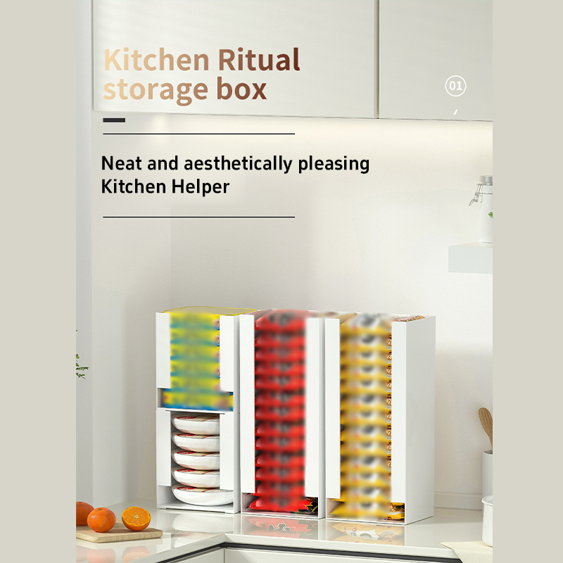 กล่องเก็บบะหมี่กึ่งสำเร็จรูปอเ - Food Storage Rack For Kitchen บทวิจารณ์และราคา