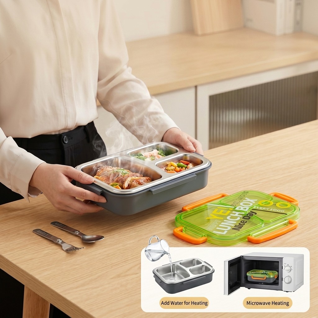 กล่องข้าวสแตนเลส 304 สำหรับเข้ - Food Storage With Scoop บทวิจารณ์และราคา