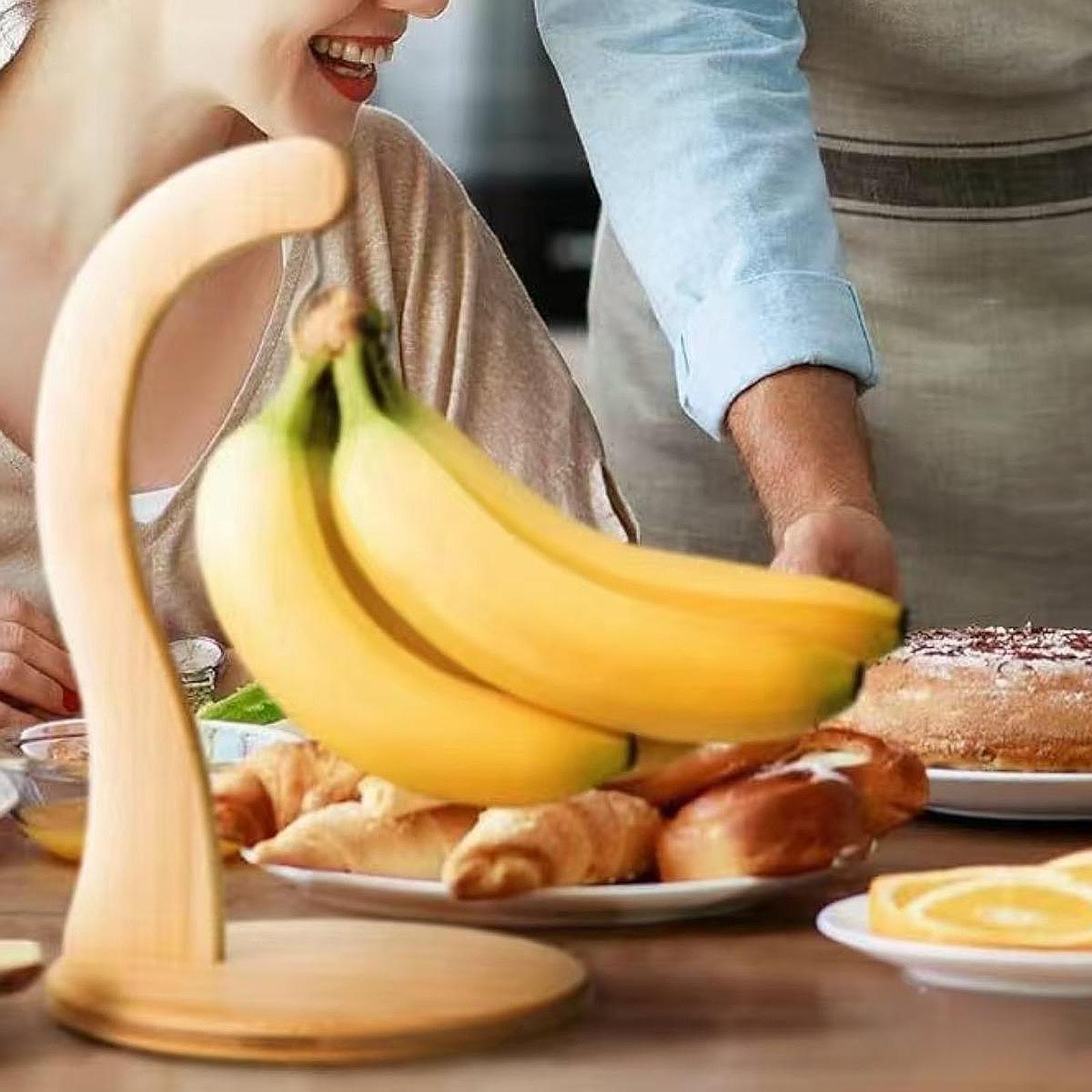 กล้วยไม้ไผ่ผู้ถือตะขอ,เก็บผลไม - Food Storage Rack For Kitchen บทวิจารณ์และราคา