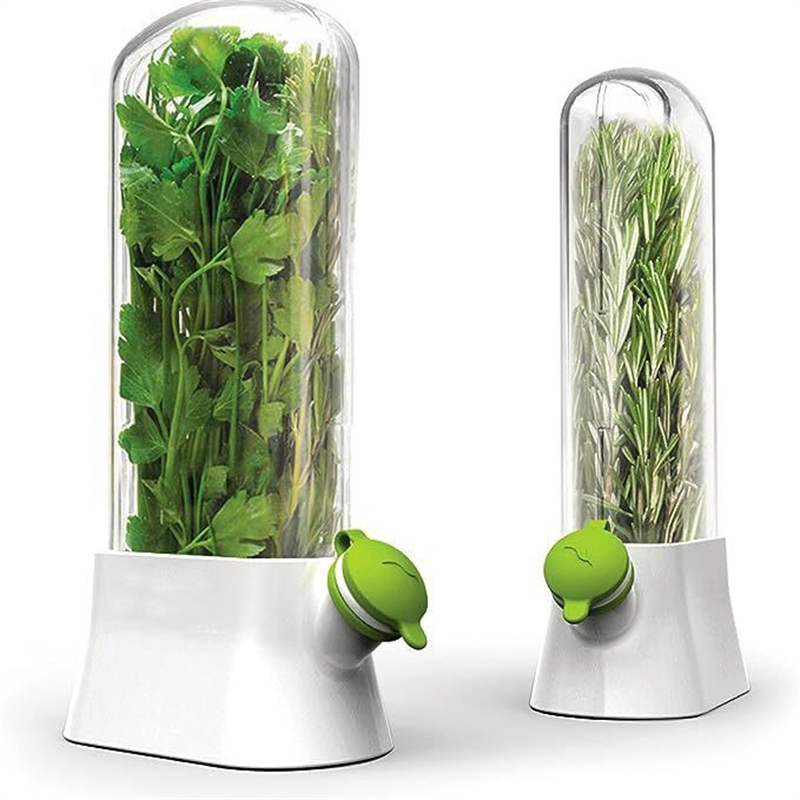 ตู้เย็นสมุนไพร crisper Saver P - Herb Keeper Container บทวิจารณ์และราคา